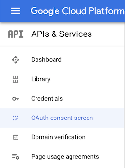 OAuth Consent Section